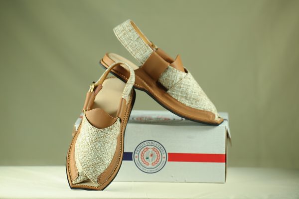 Zalmi Peshawari Chappal - 01 - Image 2