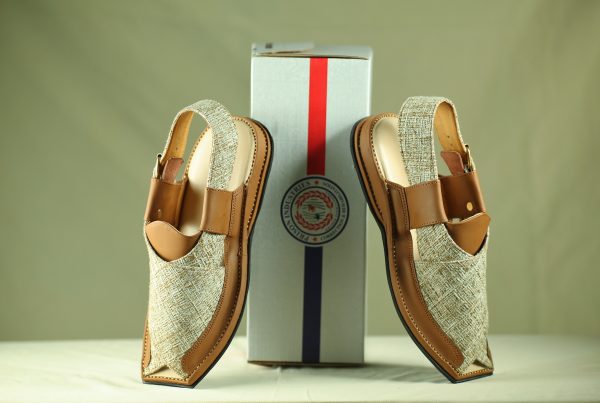 Zalmi Peshawari Chappal - 01 - Image 4