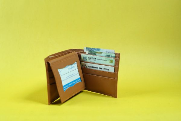 Men's Bifold Slim Wallet 03 - Image 5